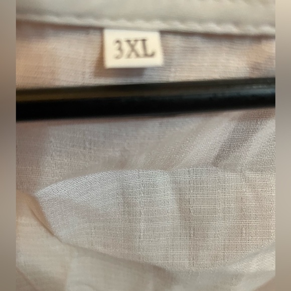 Boutique Floral Print White Top Size 3X NWOT - Picture 5 of 6